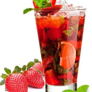 Коктейль клубничный Мохито