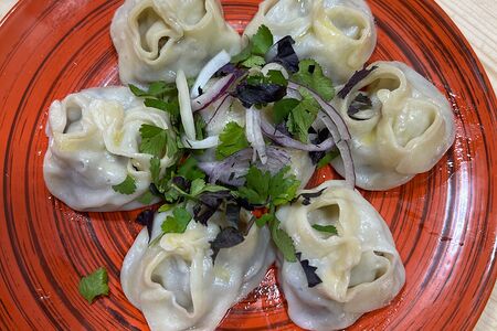 Манты с картошкой