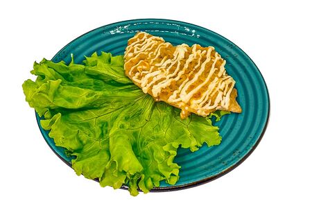 Курочка, запеченная с яблоком