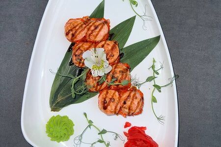 Запеченный с крабом