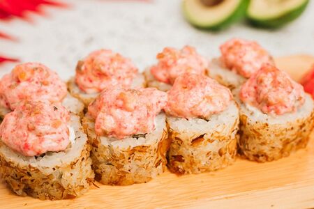 Ролл Запеченный краб