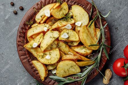 Картофель по-деревенски 