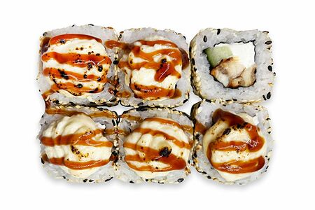 Запеченный ролл с угрем