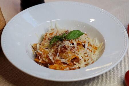 Ригатони болоньезе