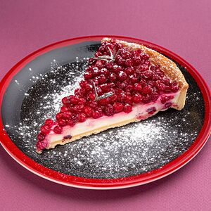 Брусничный тарт