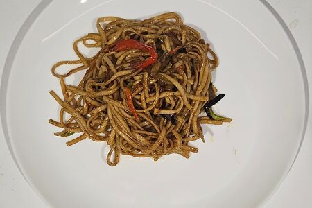 Вок Пшеничная лапша с овощами