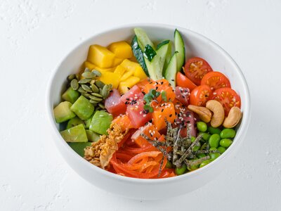 Поке боул Две рыбы