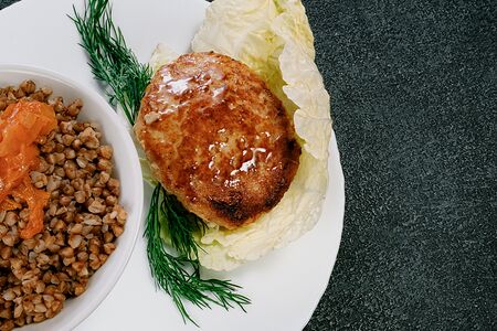 Куриная котлета рубленая