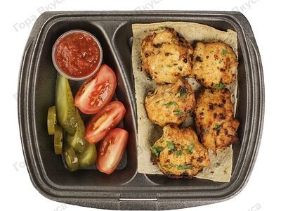 Куриная грудка на углях (гарнир1)