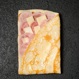 С ветчиной и сыром