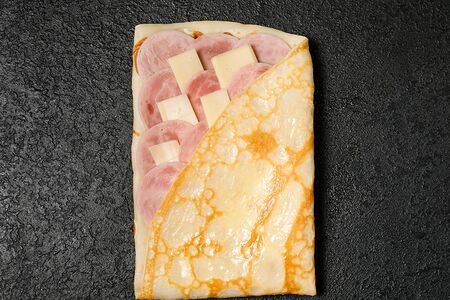 С ветчиной и сыром