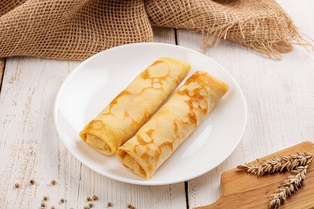 Блины с мясом