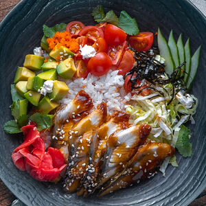 Поке с угрем