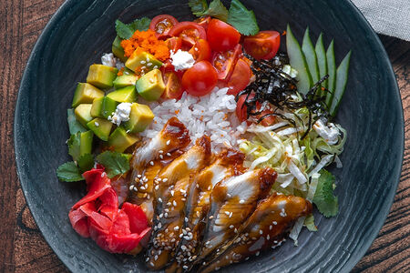 Поке с угрем