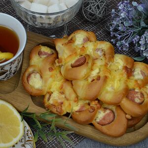 Колосок с сосиской