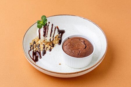 Шоколадный фондан