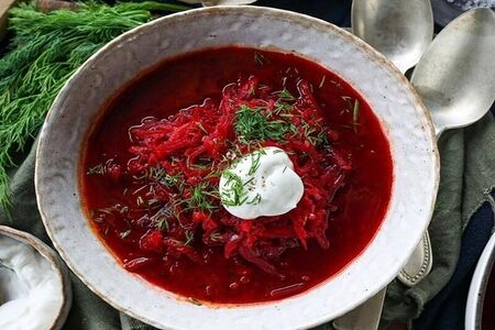 Борщ с говядиной