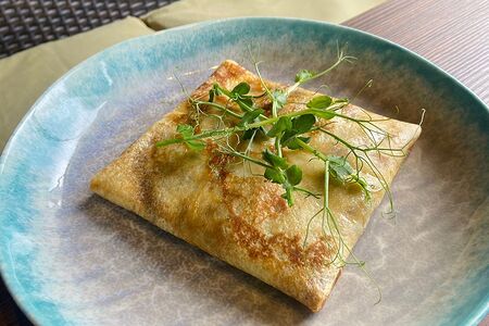 Блин с грибным жюльеном