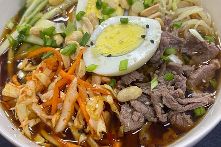 Кукси холодный китайский суп