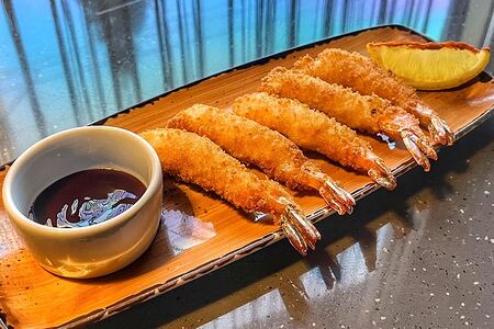 Креветки Эби темпура