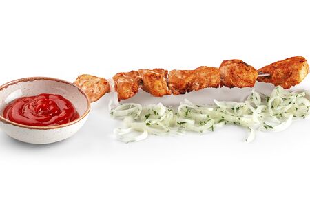 Шашлык из курицы