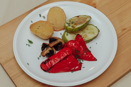 Овощи подпеченные