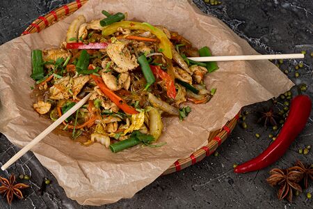 Яичная Га с курицей