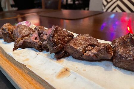 Шашлык из говяжьей вырезки