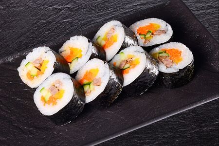 Кимпаб с креветкой