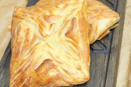 Хачапури слоеный конверт