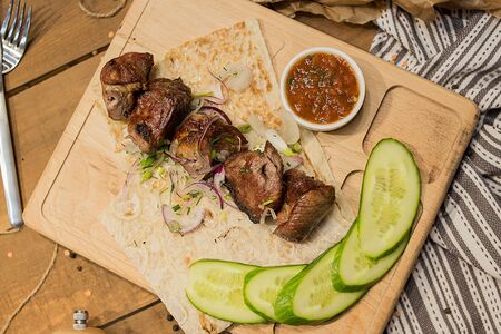 Шашлык из cвинoй вырезки