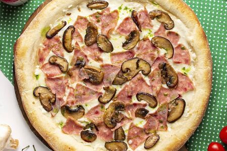 Мамас-пицца Ветчина-грибы