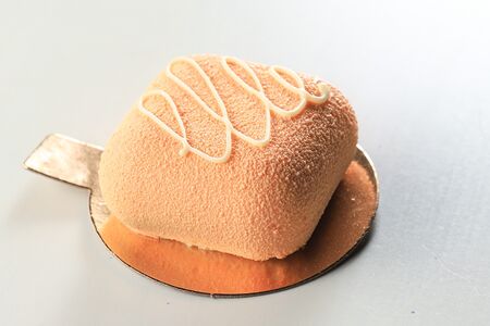 Мусс маракуйя с малиной