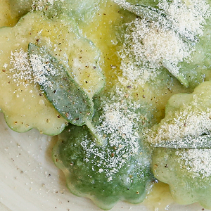 Равиоли рикотта-шпинат