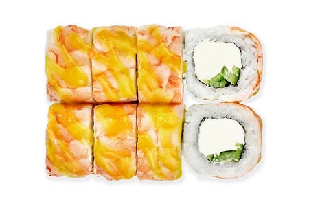 Ролл Креветка-манго