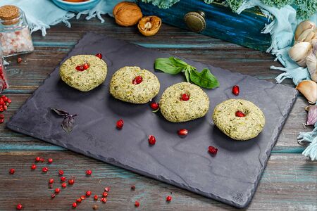 Пхали с фасолью