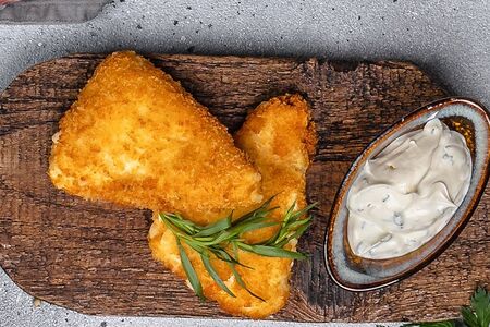 Запечённый Сулугуни