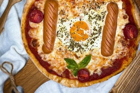 Пиде с яйцом