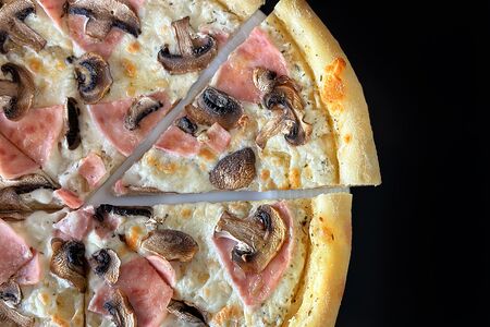 Ветчина и грибы