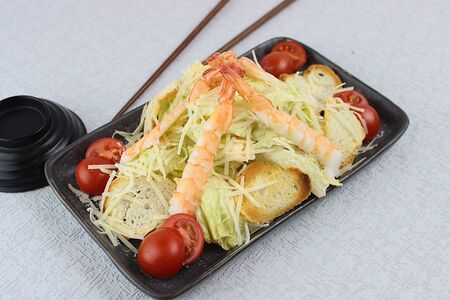 Цезарь с креветками