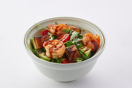 Салат с креветкой