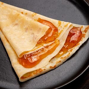 Блин с джемом Персик-манго