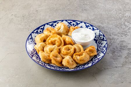 Чучвара жареная