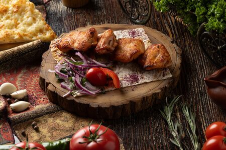 Шашлык из курицы