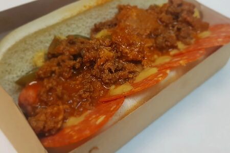 Хот-дог Мясной Chili