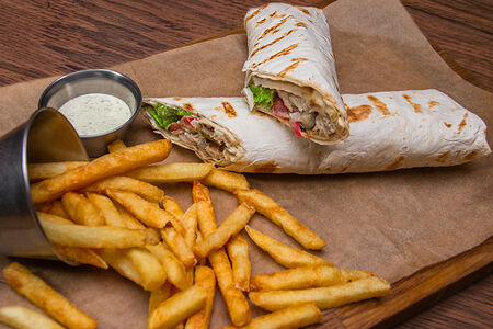 Шаурма с курицей гриль