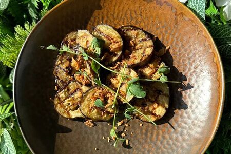 Баклажан на гриле