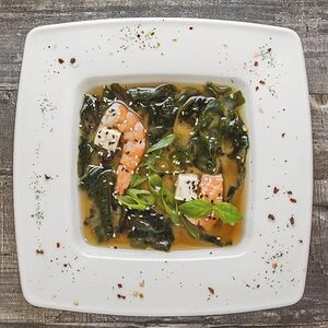 Суп Мисо с морепродуктами