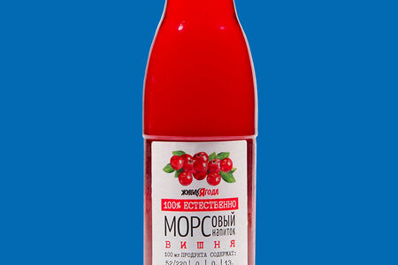 Морс Живая ягода вишневый