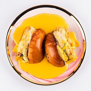 Сырный бургер комбо